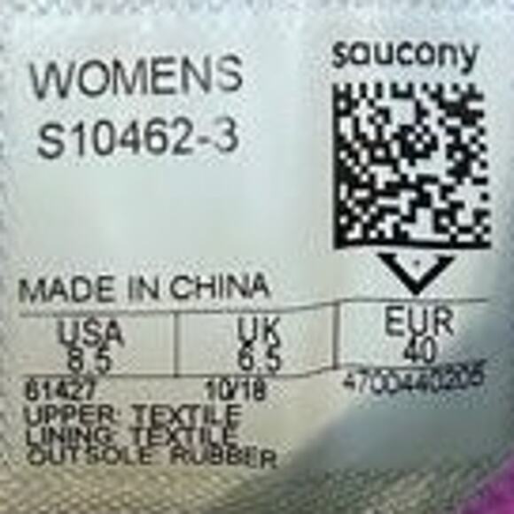 Saucony - Triumph 150 - Running Shoes - Gray/Purple - Women's - 8.5 - S10462-3 - Picture 9 of 9